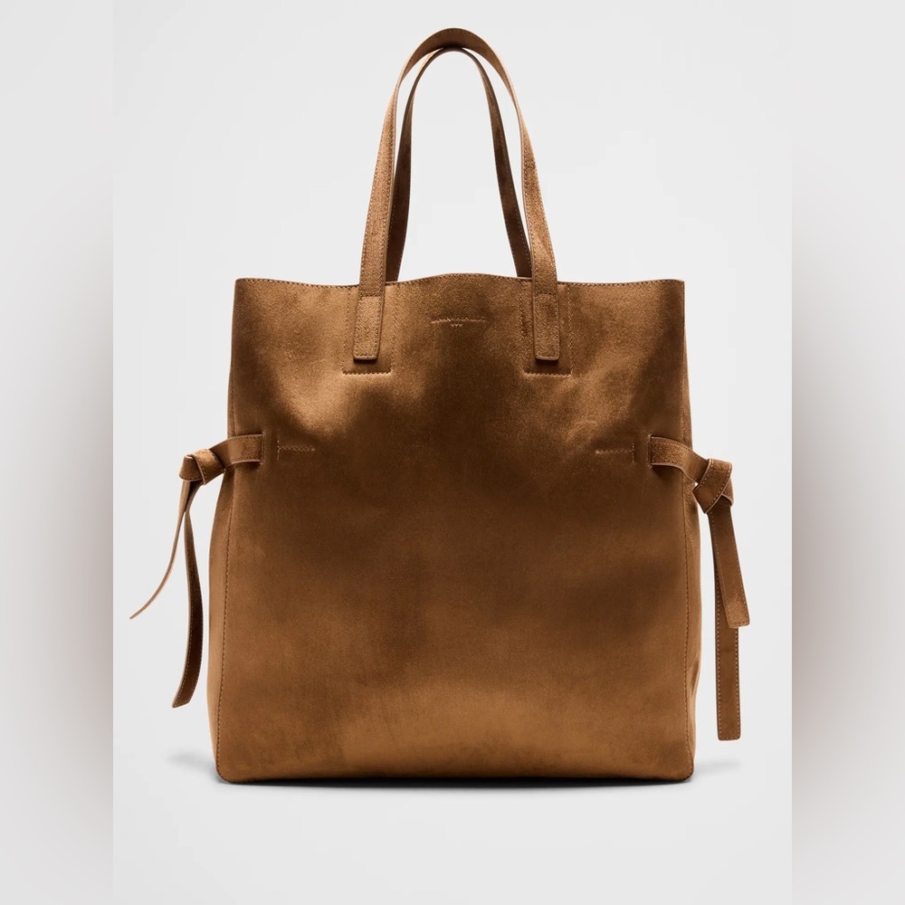 NWT BANANA‎ REPUBLIC Vegan Leather Tie-Side Tote